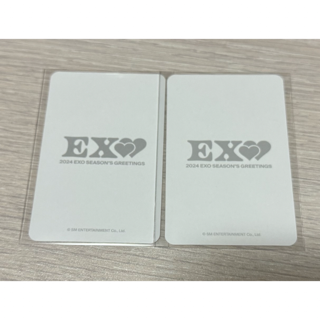EXO(エクソ)のEXO シーグリ MD ランダムトレカAver. チェン エンタメ/ホビーのタレントグッズ(アイドルグッズ)の商品写真