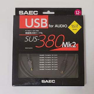 SAEC SUS-380MK2 USBケーブル タイプC mini B OTG(その他)