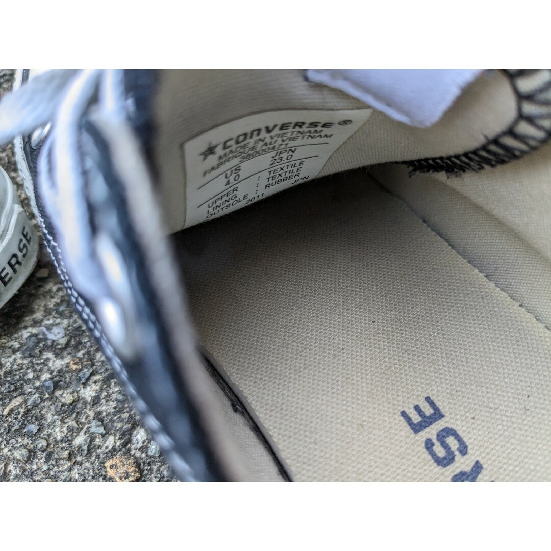 CONVERSE(コンバース)のコンバース　ブラック　23cm レディースの靴/シューズ(スニーカー)の商品写真