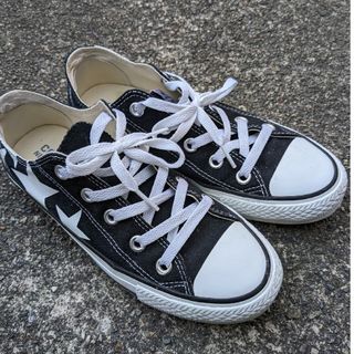 コンバース(CONVERSE)のコンバース　ブラック　23cm(スニーカー)