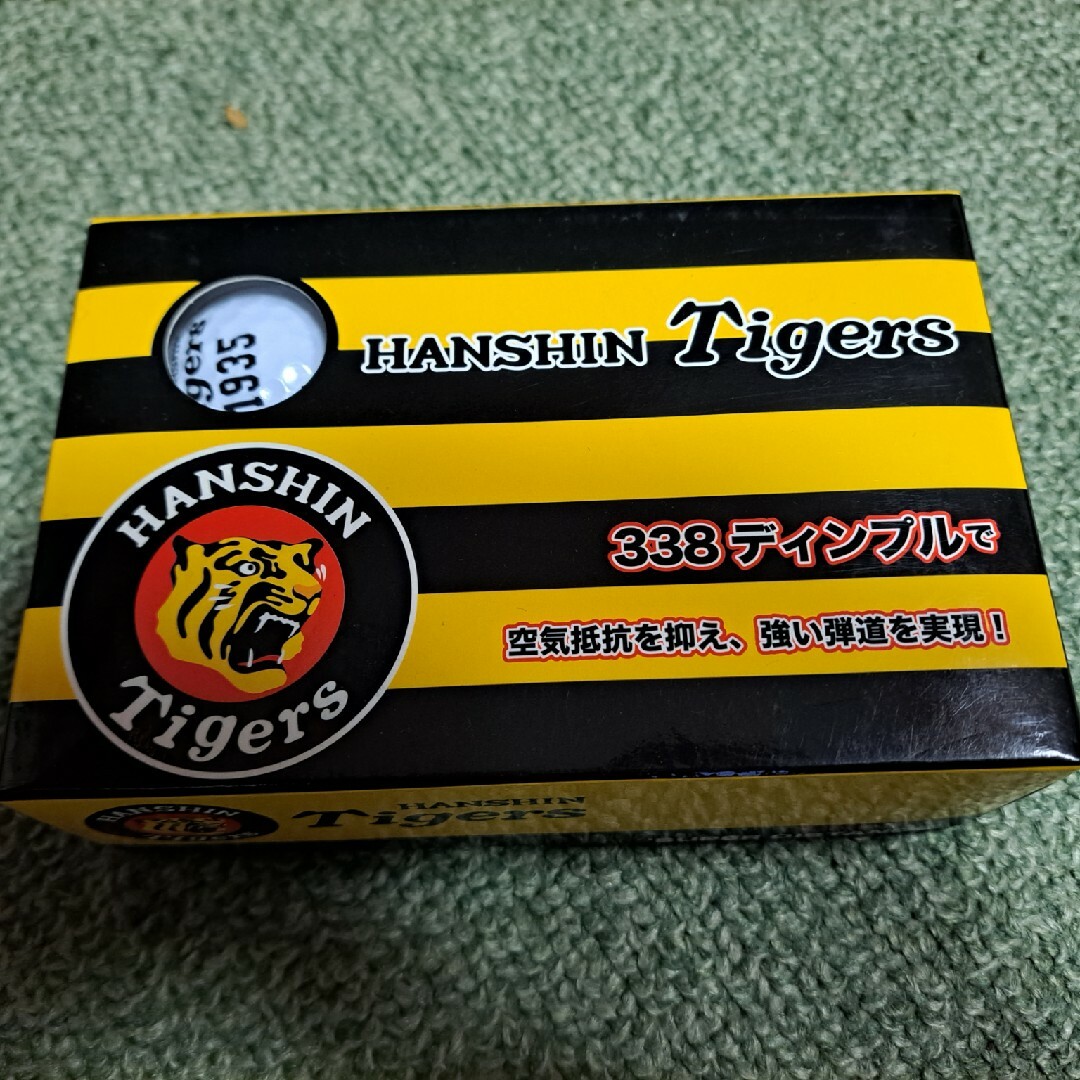 阪神タイガース HANSHIN Tigers ゴルフボール 6球入り ホワイト スポーツ/アウトドアのゴルフ(その他)の商品写真