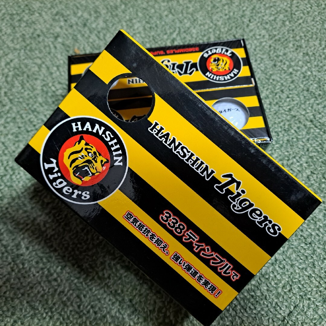 阪神タイガース HANSHIN Tigers ゴルフボール 6球入り ホワイト スポーツ/アウトドアのゴルフ(その他)の商品写真