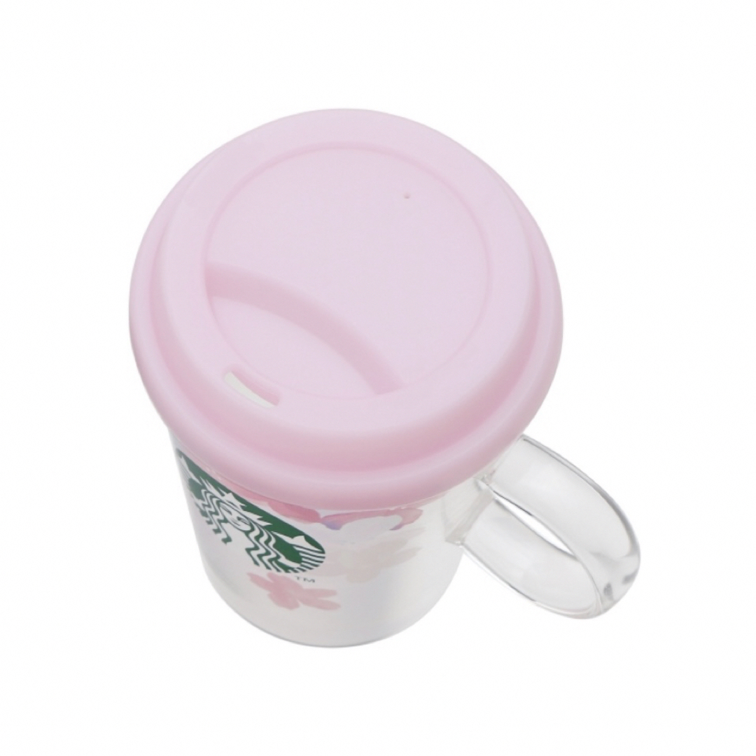 Starbucks(スターバックス)のスターバックス  さくら 2022  耐熱グラス　オーロラ　新品 インテリア/住まい/日用品のキッチン/食器(グラス/カップ)の商品写真