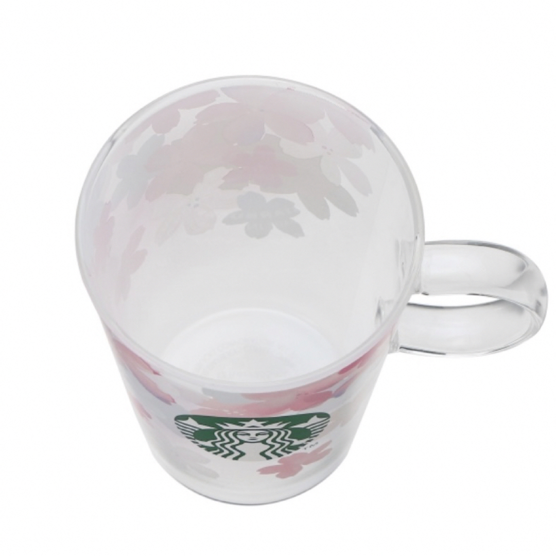 Starbucks(スターバックス)のスターバックス  さくら 2022  耐熱グラス　オーロラ　新品 インテリア/住まい/日用品のキッチン/食器(グラス/カップ)の商品写真