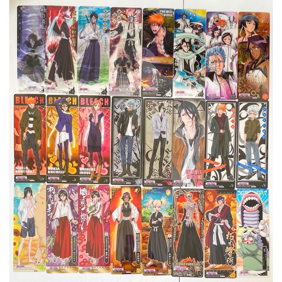 BLEACH カードガム 24枚B エンタメ/ホビーのおもちゃ/ぬいぐるみ(キャラクターグッズ)の商品写真