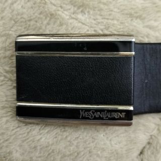 イヴサンローラン(Yves Saint Laurent)の(美品)Yves Saint Laurent メンズ ベルト(ベルト)