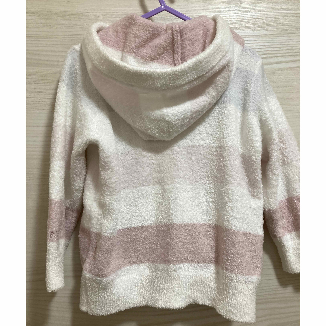 gelato pique(ジェラートピケ)のジェラートピケ/4ボーダーパーカー/キッズ キッズ/ベビー/マタニティのキッズ服女の子用(90cm~)(パジャマ)の商品写真