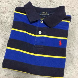 ポロラルフローレン(POLO RALPH LAUREN)のポロラルフローレン　長袖　ポロシャツ　サイズ5(Tシャツ/カットソー)