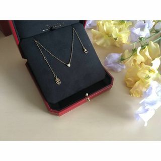 カルティエ(Cartier)の★正規品★Cartierディアマンレジェドゥ ハートネックレス★７５０K１８PG(ネックレス)