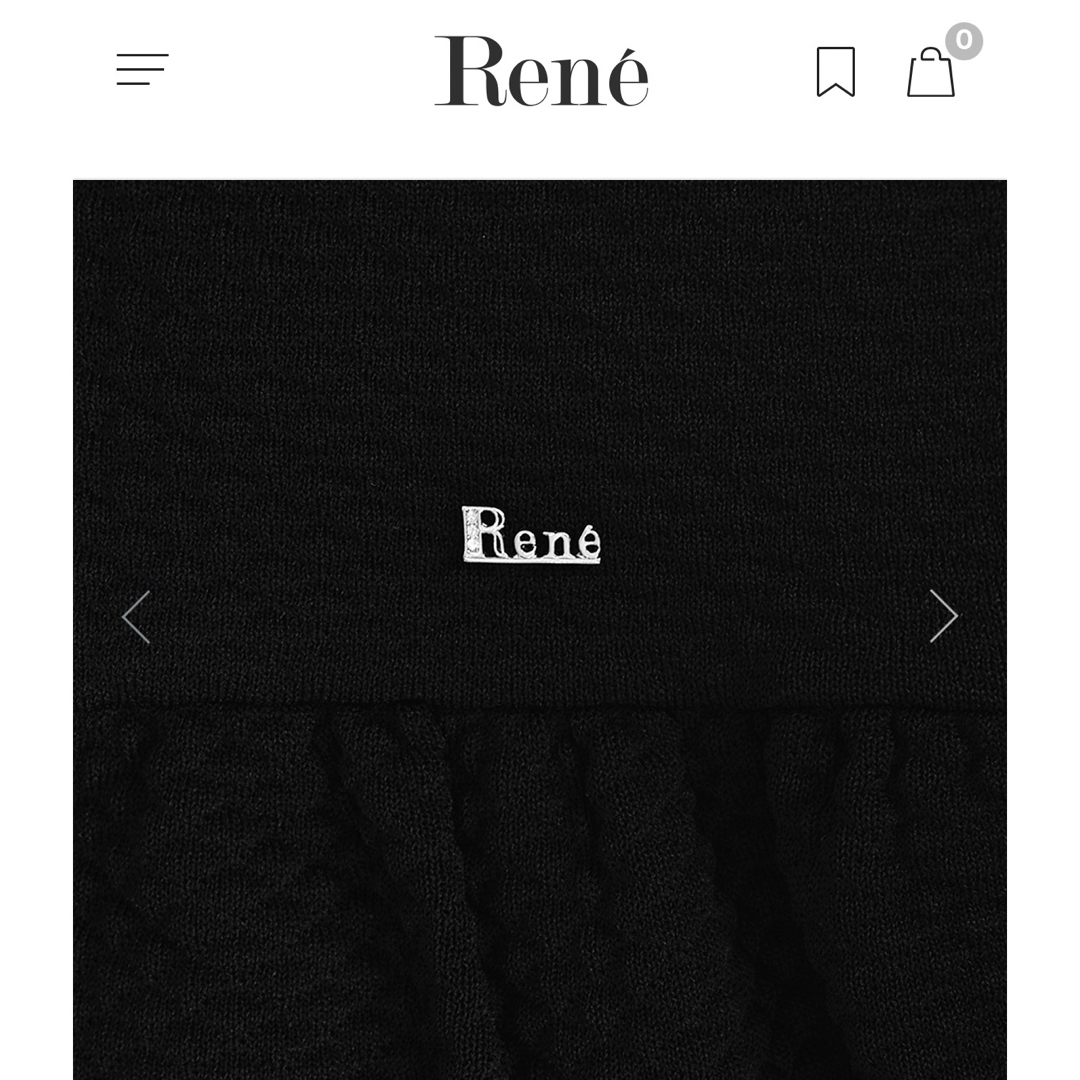 René(ルネ)の未使用 Rene♡ 2023年 ジャンパースカート レディースのワンピース(ひざ丈ワンピース)の商品写真