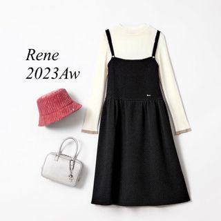 ルネ(René)の未使用 Rene♡ 2023年 ジャンパースカート(ひざ丈ワンピース)