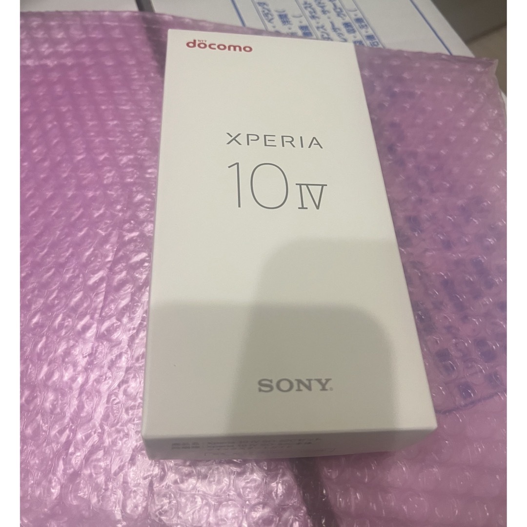 Xperia(エクスペリア)のXperia 10 IV ブラック 128GB　 スマホ/家電/カメラのスマートフォン/携帯電話(スマートフォン本体)の商品写真