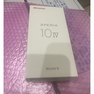 エクスペリア(Xperia)のXperia 10 IV ブラック 128GB　(スマートフォン本体)