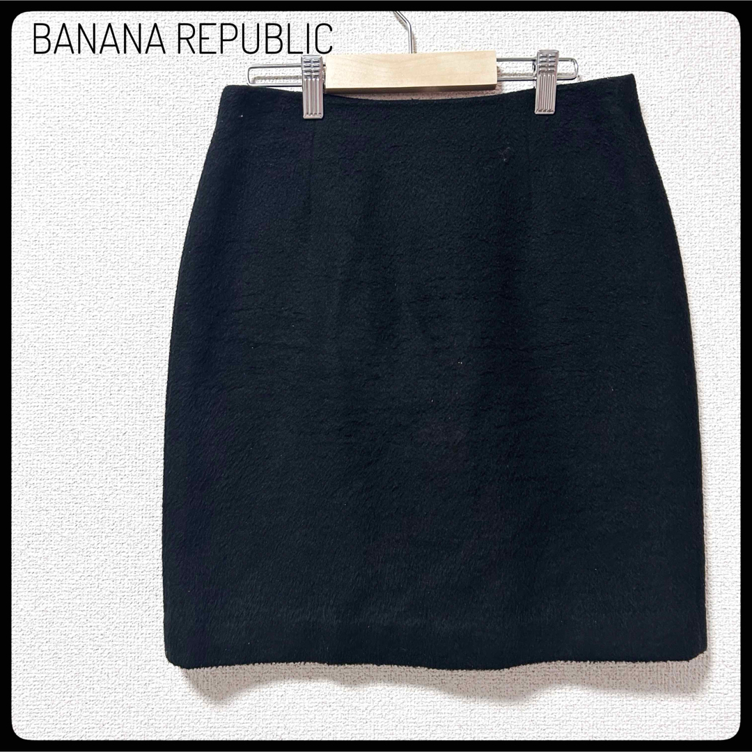 Banana Republic(バナナリパブリック)の【美品】BANANA REPUBLIC ミニスカート　ミニスカ　黒　S  モテる レディースのスカート(ミニスカート)の商品写真