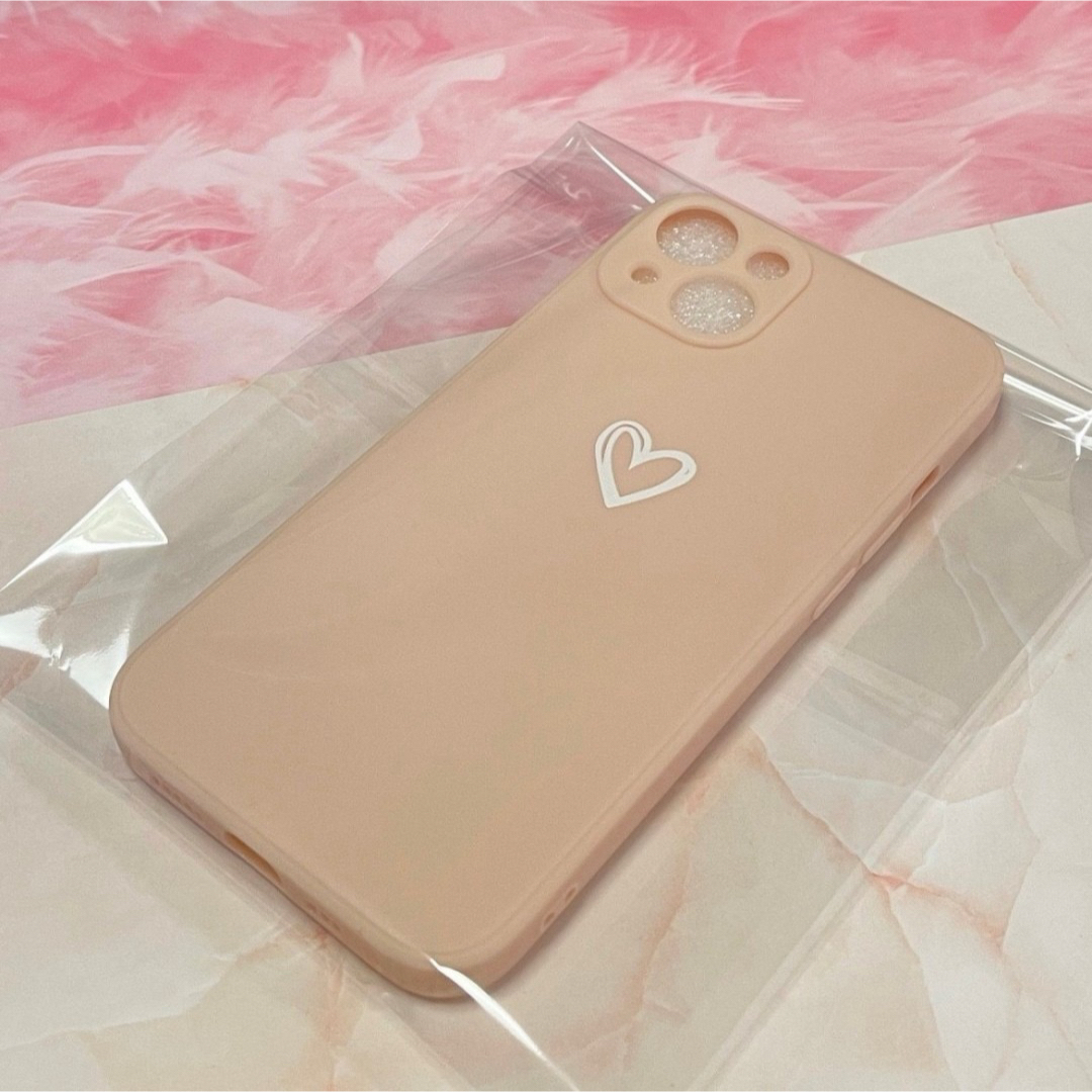 ♡iPhone13mini♡ iPhoneケース 可愛い ハート ピンク スマホ/家電/カメラのスマホアクセサリー(モバイルケース/カバー)の商品写真