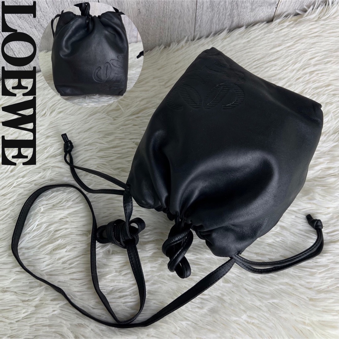 LOEWE(ロエベ)の人気♡デカロゴ♡ナッパレザー♡LOEWE ロエべ アナグラム ショルダーバッグ  レディースのバッグ(ショルダーバッグ)の商品写真