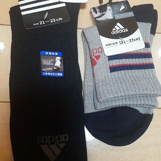 アディダス(adidas)のアディダス靴下　2足組(靴下/タイツ)