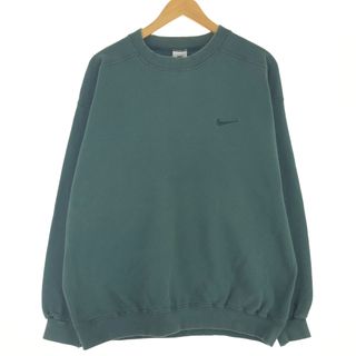 ナイキ(NIKE)の古着 90年代 ナイキ NIKE ワンポイントロゴスウェットシャツ トレーナー メンズL ヴィンテージ /eaa433234(スウェット)