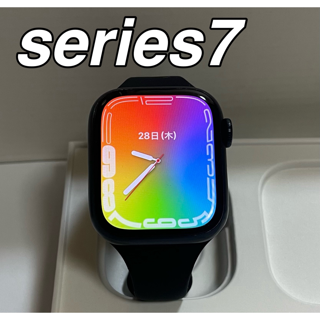 Apple(アップル)のApple Watch  series7 セルラー　41mm メンズの時計(腕時計(デジタル))の商品写真