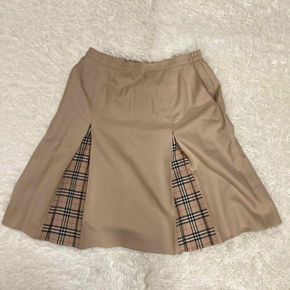 バーバリー(BURBERRY)のバーバリー　ゴルフ　ノバチェック　フレア　スカート　大きいサイズ　17(ひざ丈スカート)