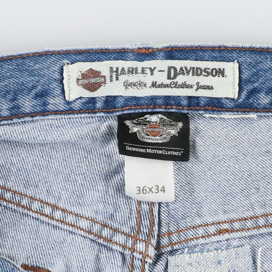 Harley Davidson(ハーレーダビッドソン)の古着 ハーレーダビッドソン Harley-Davidson テーパードデニムパンツ メンズw37 /eaa427075 メンズのパンツ(デニム/ジーンズ)の商品写真