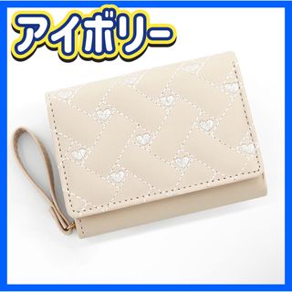 財布 小銭入れ 女の子 キッズ 子ども ミニ財布 かわいい ベージュ プレゼント(財布)