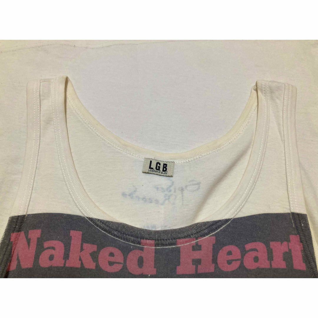 LGB(ルグランブルー)のlgb NAKED HEART ノースリーブ　タンクトップ　Mサイズ レディースのトップス(タンクトップ)の商品写真