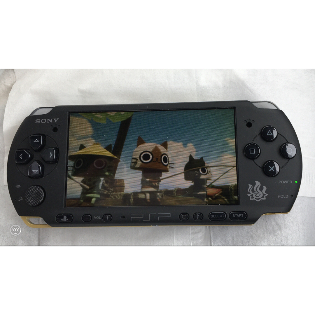 SONY(ソニー)の【訳あり品】 PSP  モンスターハンターポータブル 3rd ハンターズモデル  エンタメ/ホビーのゲームソフト/ゲーム機本体(携帯用ゲーム機本体)の商品写真