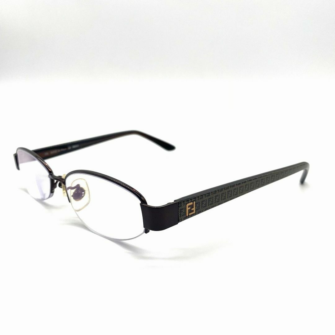 FENDI(フェンディ)のVintage FENDI ヴィンテージ フェンディ― メガネ 眼鏡 ズッカ柄 レディースのファッション小物(サングラス/メガネ)の商品写真