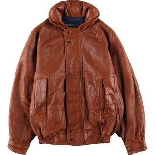ノーティカ レザージャケット/革ジャン(メンズ)の通販 26点 | NAUTICA ノーティカ レザージャケット/革ジャン(メンズ)の通販 26点 | NAUTICA
