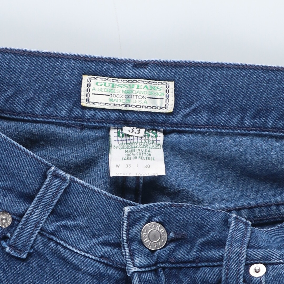 GUESS(ゲス)の古着 90年代 ゲス Guess JEANS テーパードデニムパンツ USA製 メンズw31 ヴィンテージ /eaa428809 メンズのパンツ(デニム/ジーンズ)の商品写真