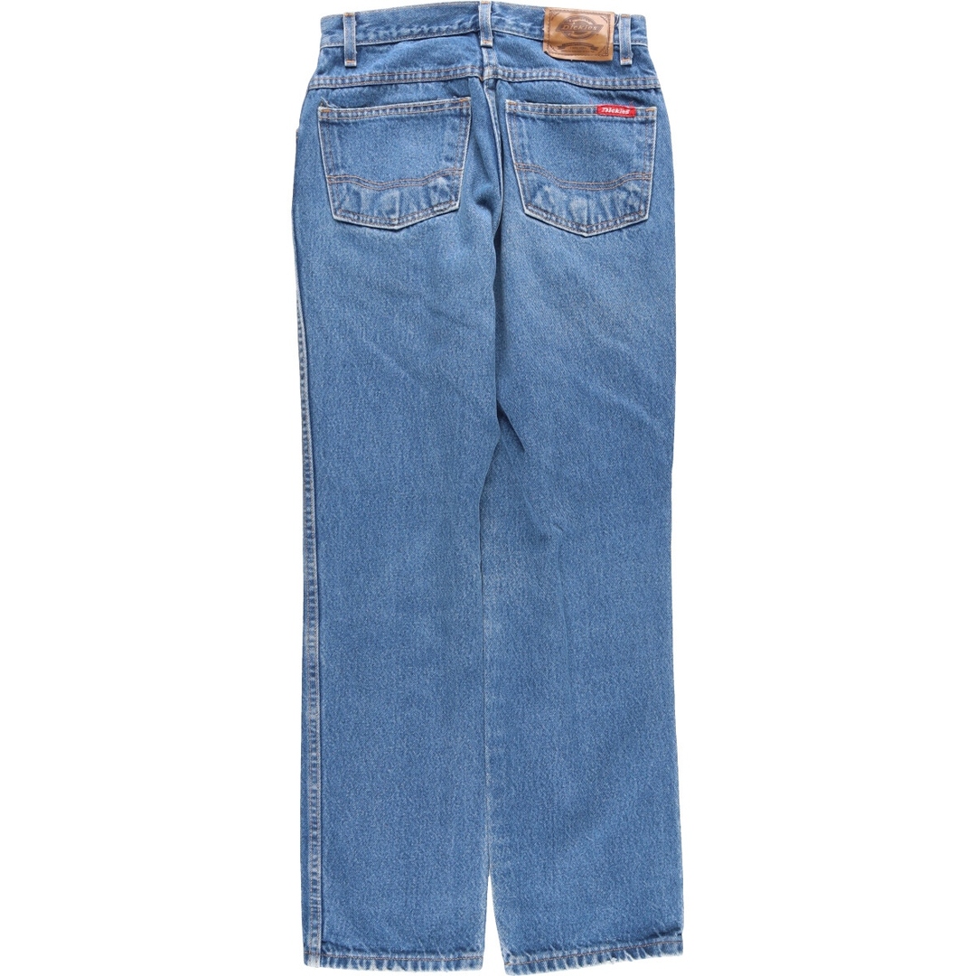 Dickies(ディッキーズ)の古着 ディッキーズ Dickies ストレートデニムパンツ レディースL(w28) /eaa428810 レディースのパンツ(デニム/ジーンズ)の商品写真