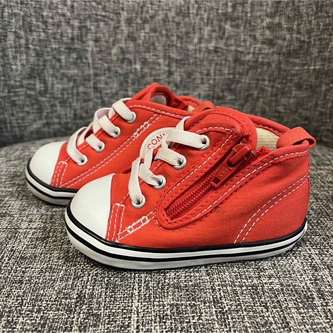 CONVERSE(コンバース)のConverse コンバース 12cm スニーカー 赤 キッズ/ベビー/マタニティのベビー靴/シューズ(~14cm)(スニーカー)の商品写真