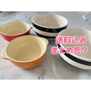 食器　お皿　まとめ売り　グラタン　モノトーン(食器)