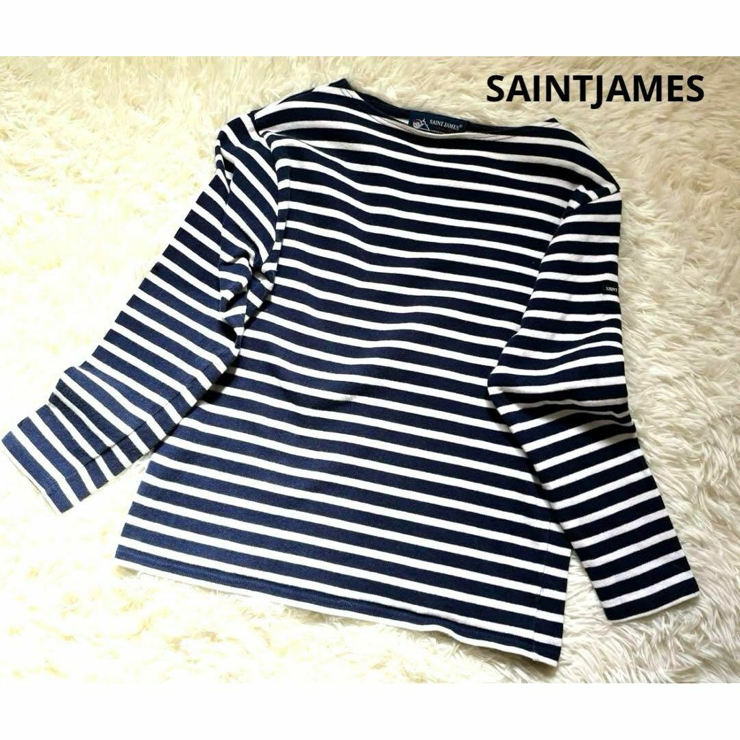 SAINT JAMES(セントジェームス)のセントジェームス SAINTJAMES ボーダーT レディースのトップス(Tシャツ(長袖/七分))の商品写真