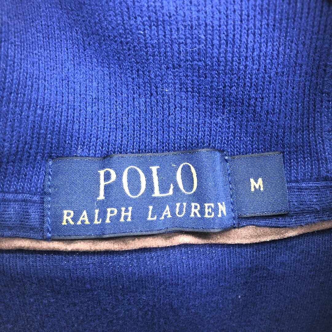 Ralph Lauren(ラルフローレン)の古着 ラルフローレン Ralph Lauren POLO RALPH LAUREN ショールカラー ワンポイントロゴスウェットシャツ トレーナー メンズM /eaa433783 メンズのトップス(スウェット)の商品写真