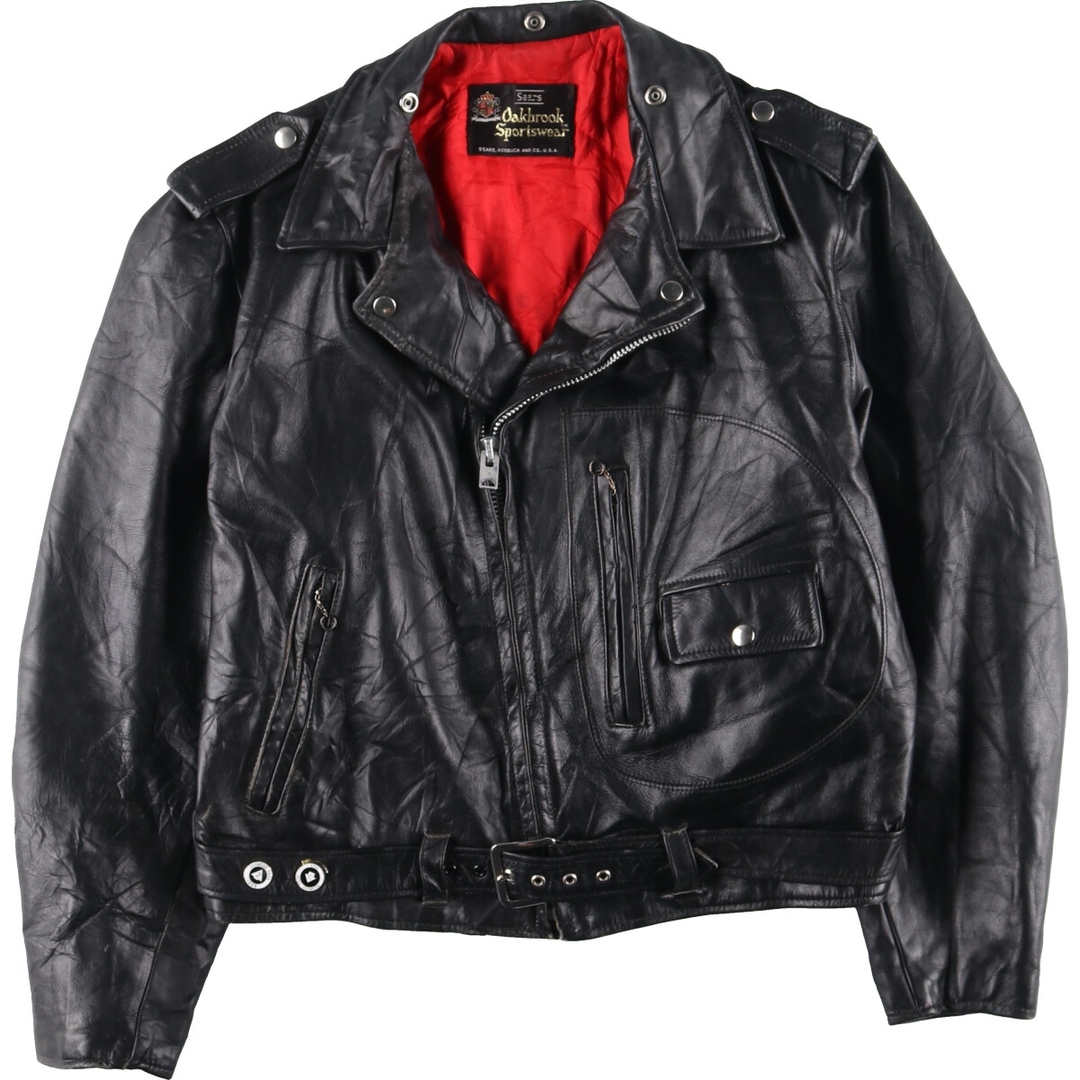 古着 60~70年代 シアーズ Sears SPORTSWEAR ダブルライダース 古着 60~70年代 シアーズ Sears SPORTSWEAR ダブルライダース