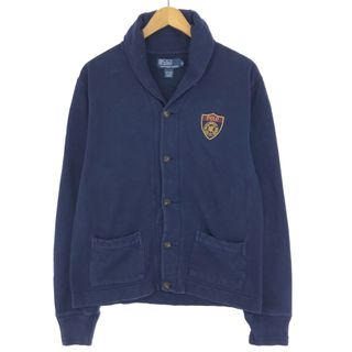 ラルフローレン(Ralph Lauren)の古着 ラルフローレン Ralph Lauren POLO by Ralph Lauren スウェット カーディガン メンズM /eaa431433(スウェット)