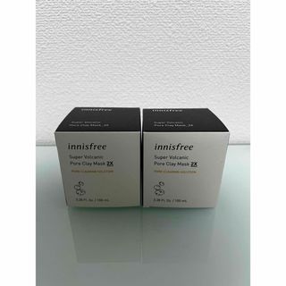 イニスフリー(Innisfree)の【新品未開封】2個セット Innisfreeスーパーヴォルカニッククレイパック(パック/フェイスマスク)