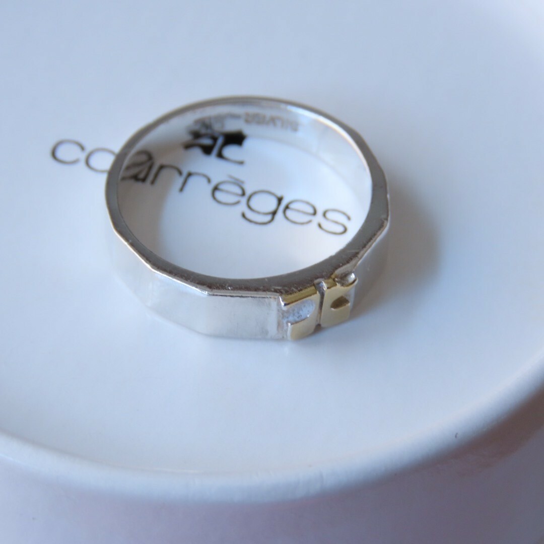 Courreges(クレージュ)のクレージュ シルバーリング　8.5号　silver  指輪 レディースのアクセサリー(リング(指輪))の商品写真