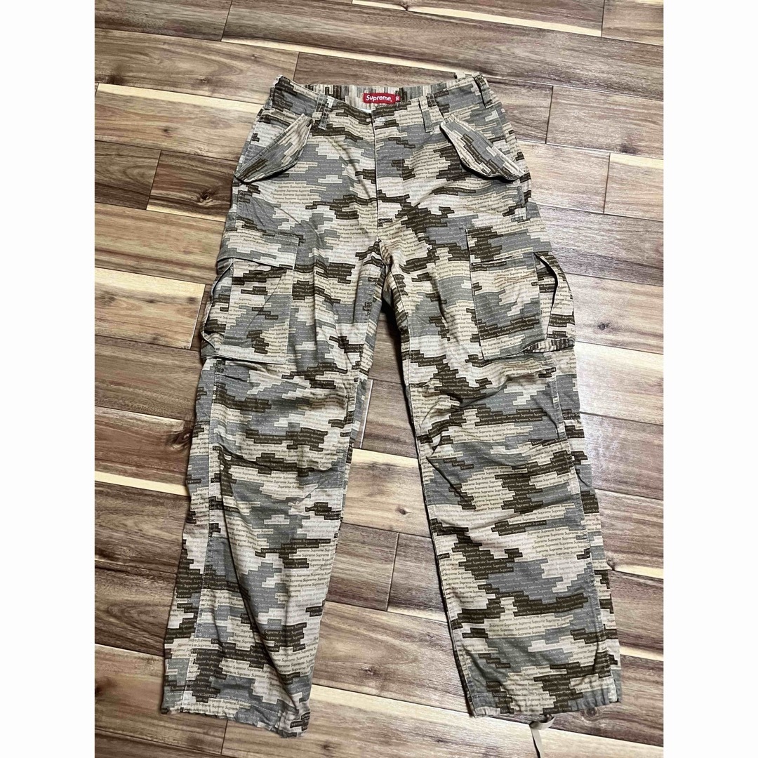 Supreme(シュプリーム)のsupreme2021ss/Cargo pant tan Camo30インチ メンズのパンツ(ワークパンツ/カーゴパンツ)の商品写真