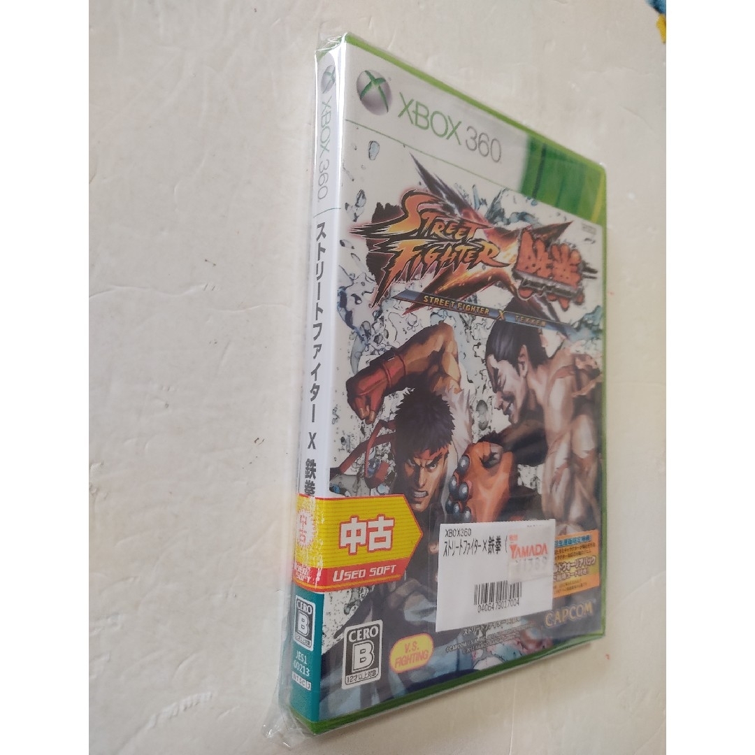 Xbox360(エックスボックス360)の[新品未開封]ストリートファイター X（クロス） 鉄拳[Xbox360] エンタメ/ホビーのゲームソフト/ゲーム機本体(家庭用ゲームソフト)の商品写真