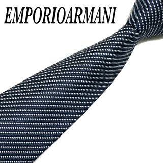 Emporio Armani - 【極美品】 エンポリオアルマーニ ネクタイ ストライプ シルク ハイブランド