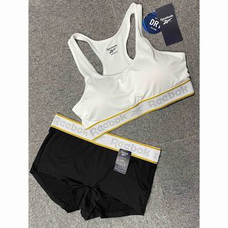 リーボック(Reebok)のReebok スポーツブラ ショーツ セット　 L size(トレーニング用品)