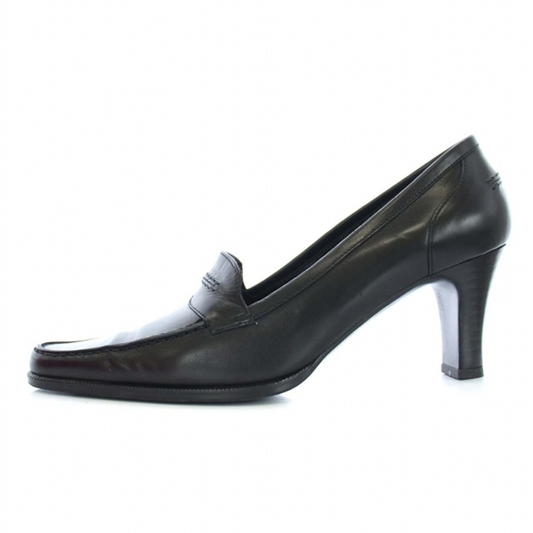 REGAL(リーガル)のリーガル REGAL パンプス ヒール レザー 22cm 黒 ブラック レディースの靴/シューズ(ハイヒール/パンプス)の商品写真