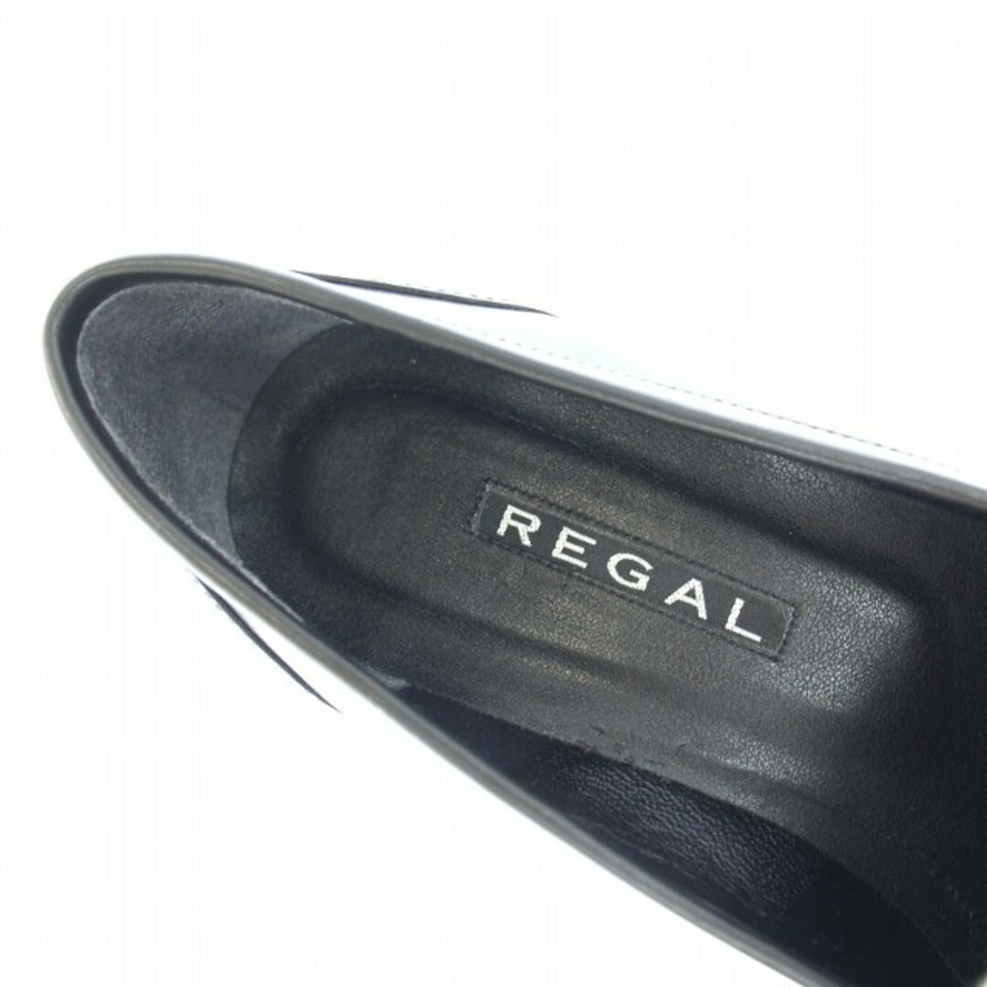 REGAL(リーガル)のリーガル REGAL パンプス ヒール レザー 22cm 黒 ブラック レディースの靴/シューズ(ハイヒール/パンプス)の商品写真