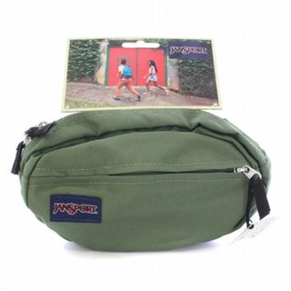 ジャンスポーツ(JANSPORT)のジャンスポーツ ウエストバッグ ボディバッグ ロゴ F カーキ タグ付き(ボディバッグ/ウエストポーチ)