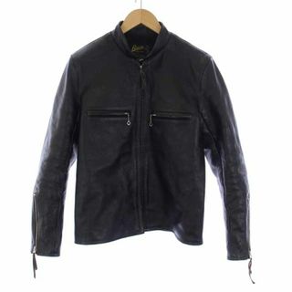 BUCO J-57 HORSEHIDE シングルライダースジャケット 36 黒(ライダースジャケット)