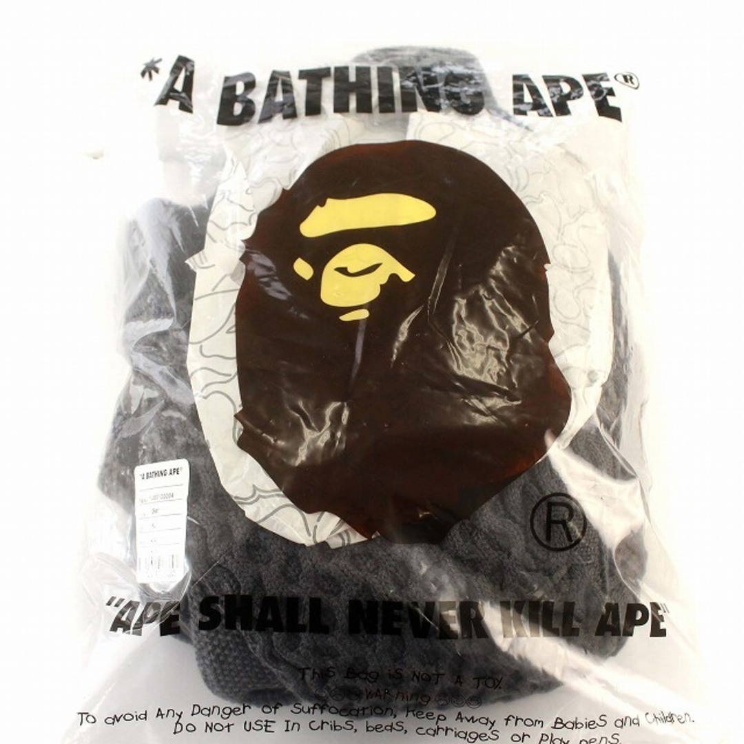 A BATHING APE(アベイシングエイプ)のA BATHING APE APE HEAD ニット セーター XL グレー メンズのトップス(ニット/セーター)の商品写真