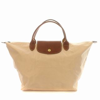 ロンシャン(LONGCHAMP)のロンシャン トートバッグ ル プリアージュ M ナイロン 折りたたみ ベージュ(トートバッグ)